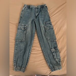 Blue Cargo Jeans
